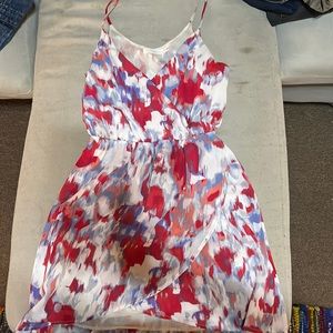 Lush Cocktail dress red purple grey XS